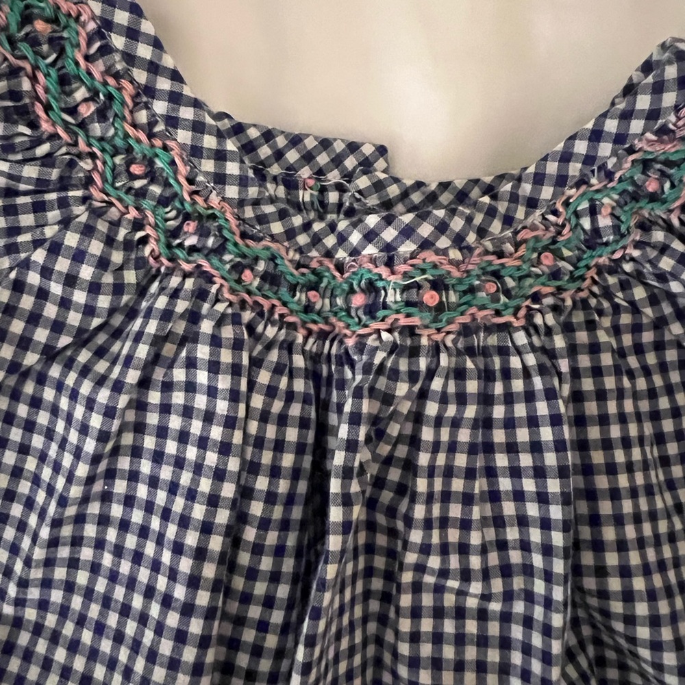 Jacadi gingham shirt size 18m